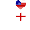 England and USA Genius / gift