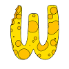 Letter W