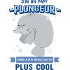 Papy plongeur cool