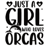 Orca Whale Girls Enfants