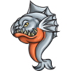 Piranha Geschenk