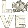 Piranha Geschenk