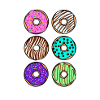 Funny statement donut candy snacking