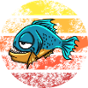Piranha Geschenk