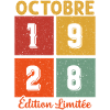 Octobre 1928 Édition limitée
