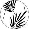 Pattern Design: Palmblatt - Blätter - Blattmuster