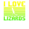 I love lizards