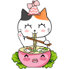 Ramen Cat Kawaii Anime