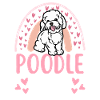 Poodle Mama Lover Kawaii