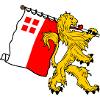 Lion with flag Utrecht Utrecht flag
