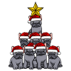 Frenchie Christmas Tree