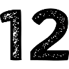 12 Zahl Trikot