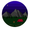 I hate People camping