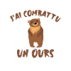 Je combattais un ours
