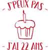 je peux pas j'ai 22 ans, cadeau 22 ans