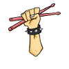 Drummer Schlagzeuger Drummer Sticks