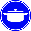 cooking pot symbol