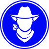 Cowboy western head