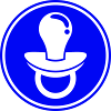 Pacifier Icon Icon