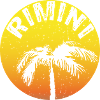 RIMINI Sticker with palm