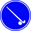 Feldhockey symbol Icon
