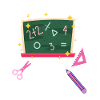 Erste Klasse Schulkind