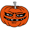 Evil Pumpkin Comic Halloween