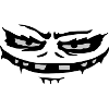 Evil Monster Face Halloween