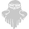 Comic Floating Monster Ghost