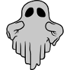 Funny Floating Ghost Comic