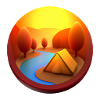 Camping Sunset