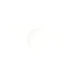 Moon galaxy and stars