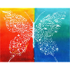 Butterfly Abstract Tribal