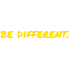 be different