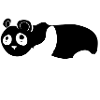Symbole animal bear panda