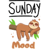 Sloth Sunday Mood