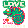 Chameleon, funny saying, little dinosaur