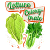 Celery, salad funny saying, pun