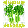 Celery, funny saying Eat-More-Celery