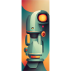 Robot strongens orange