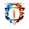 American Football Flames