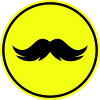 Mustache symbol