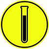 Test tube symbol