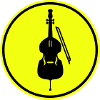Violin icon icon