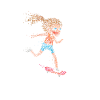 Skater Skateboarder Skatepark Patinage
