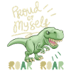 Motivation Inspiration, Saying with Dinosaur