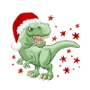 Dinosaur Christmas funny saying