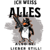 Pinguin weiss alles