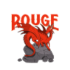 Dragon Rouge sur un Rocher