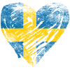 Sweden heart used look